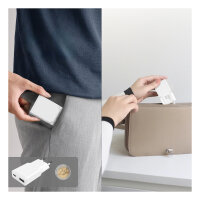 4smarts Ladegert PDPlug Duos Slim 20W GaN USB-C/A+USB-C Kabel