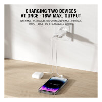 4smarts Ladegert PDPlug Duos Slim 20W GaN USB-C/A+USB-C Kabel