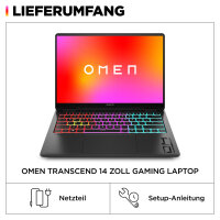 HP OMEN by Transcend 14-fb0073ng CU 7 155H. NVIDIA GeForce RTX 4060. 16GB 1TB SSD W11Home