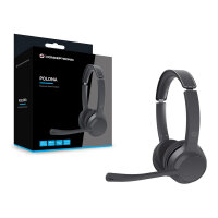CONCEPTRONIC Headset Wireless BT 5.3 Stereo black