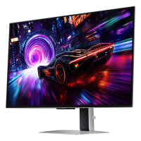 81,3cm/32" (3840x2160) Samsung Odyssey OLED G8 G81SF 16:9 4K OLED 0,03ms 240Hz HDMI 2.1 DisplayPort 1.4 USB-B USB-A VESA HDR FreeSync G-Sync Silvr