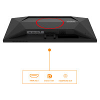AOC 60,4cm (23,8") 24G4HRE 16:09 2xHDMI+DP black-red