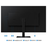 94cm/37" (3840x2160) Samsung ViewFinity S7 16:9 4K VA 5ms 60Hz HDMI DisplayPort VESA HDR Black