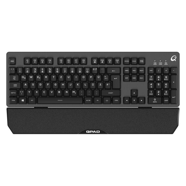 QPAD Gaming Tastatur Pro MK40 black QWERTY
