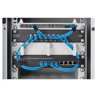DIGITUS Fachboden 1HE 254mm (10"), grau
