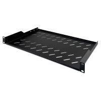 DIGITUS Fachboden 1HE 45x483x250mm bis 15kg schwarz