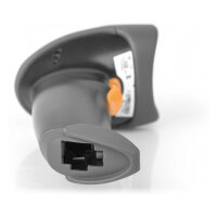 DIGITUS Barcode Handscanner 1D/2D Bluetooth QR-Code grau