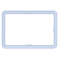 Samsung Frame Cover Cover fr Galaxy Tab S11, Blue