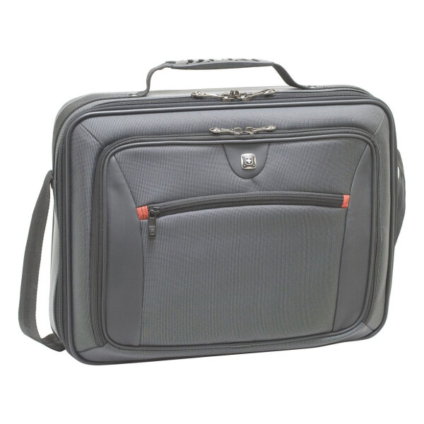 WENGER Insight Notebook Tasche fuer 35.8 bis 39.6cm 14.1 bis 15.6Zoll Tablet Laptop grau