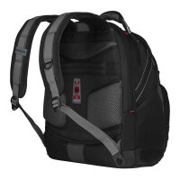 WENGER Synergy Notebook Rucksack fuer 35.8 bis 39.6cm 14.1 bis 15.6Zoll Tablet. Laptop schwarz grau