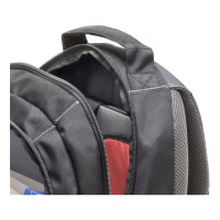 WENGER Pillar Notebook Rucksack fuer 35,8 bis 39,6cm 14,1 bis 15,6Zoll Tablet, Laptop schwarz grau