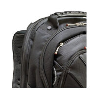 WENGER Legacy Notebook Rucksack fuer 35,8 bis 39,6cm 14,1 bis 15,6Zoll Tablet, Laptop schwarz grau