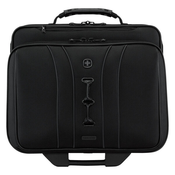 WENGER Legacy Black Series 39,62cm 15,6Zoll Wheeled Laptop Case w Tablet Pocket Black