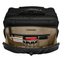 WENGER Legacy Black Series 39,62cm 15,6Zoll Wheeled Laptop Case w Tablet Pocket Black