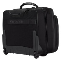WENGER Legacy Black Series 39,62cm 15,6Zoll Wheeled Laptop Case w Tablet Pocket Black