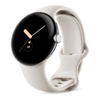 Google - Armband fr Smartwatch - S / L - Chalk - fr Pixel...