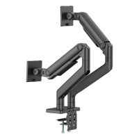 DIGITUS Dual Monitorhalterung, 2x 45", 2x 20 kg