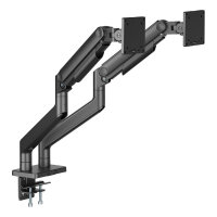 DIGITUS Dual Monitorhalterung, 2x 45", 2x 20 kg