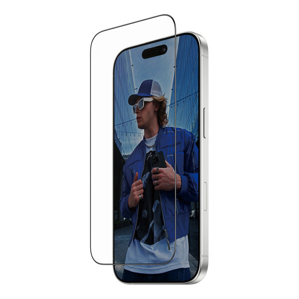 PanzerGlass Schutzglas black Frame iPhone 17 UWF Fastfit