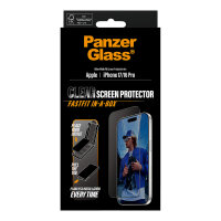 PanzerGlass Schutzglas black Frame iPhone 17 UWF Fastfit