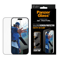 PanzerGlass Schutzgl black Frame iPhone 17 Pro Max UWF Fastfit