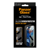 PanzerGlass Schutzgl black Frame iPhone 17 Pro Max UWF Fastfit