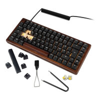 Sharkoon Gaming Tastatur Skiller SGK50S3 Wood schwarz