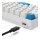 Sharkoon Gaming Tastatur Skiller SGK50S4 Gen2 PBT wei-gel DE