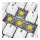 Sharkoon Gaming Tastatur Skiller SGK50S4 Gen2 PBT wei-gel DE