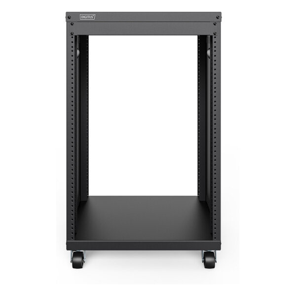 Universal 19-Zoll Equipment Rack mit Rollen, 16HE