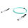 DIGITUS Kabel QSFP+ 40G AOC 10.0m türkis