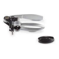 Le Creuset Flaschenöffner/Korkenzieher LM-250s, schwarz/silber