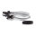 Le Creuset Flaschenöffner/Korkenzieher LM-250s, schwarz/silber