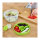 Emsa N1060700 Clip & Go Salatbox rund mit Einsatz und Dressingbox transparent. g