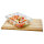 Emsa N10511 Clip & Close Glas Frischhaltedosen-Set 3-teilig Transparent/Rot
