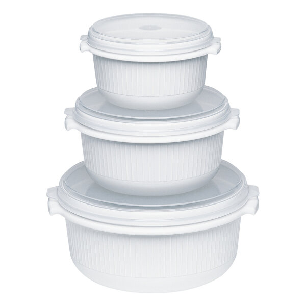 Emsa Mikrowellentpfe-Set MICRO FAMILY. 3-teilig.