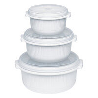 Emsa Mikrowellentpfe-Set MICRO FAMILY. 3-teilig.