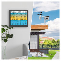 Bresser Wetter Center 7-in-1 solar 6-Tage 4cast Pro SF