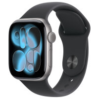 Apple Watch S11 Aluminium 42mm Space Grau (Sportarmband...