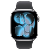 Apple Watch S11 Aluminium 42mm Space Grau (Sportarmband...