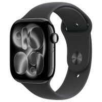 Apple Watch S11 Aluminium 46mm Diamantschwarz...