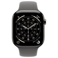 Apple Watch S11 Titan Natur Cellular 42mm (Sportarmband...