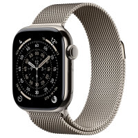 Apple Watch S11 Titan Natur Cellular 42mm (Milanaise...
