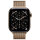 Apple Watch S11 Titan Gold Cellular 42mm (Milanaise Armband gold)