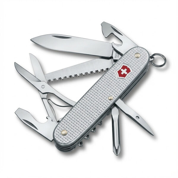 V-0.82 71.26 Farmer X Alox Taschenmesser, silber