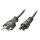 LINDY IEC-Netzkabel Schweiz 320-C5f 2m