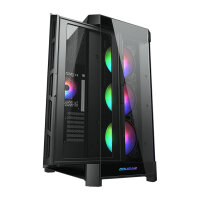 Midi COUGAR DuoFace Pro ARGB, Schwarz
