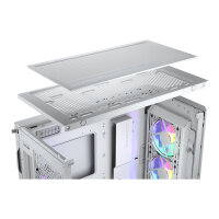Midi COUGAR Duoface Pro ARGB, Weiß