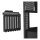 Midi COUGAR FV270 ARGB, Schwarz