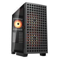 Midi COUGAR Airface ECO, ARGB, Schwarz